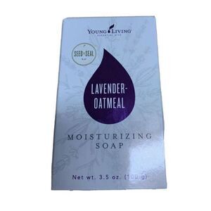 Young Living Essential Oils Moisturizing Soap 3.5oz 100g, Lavender-Oatmeal